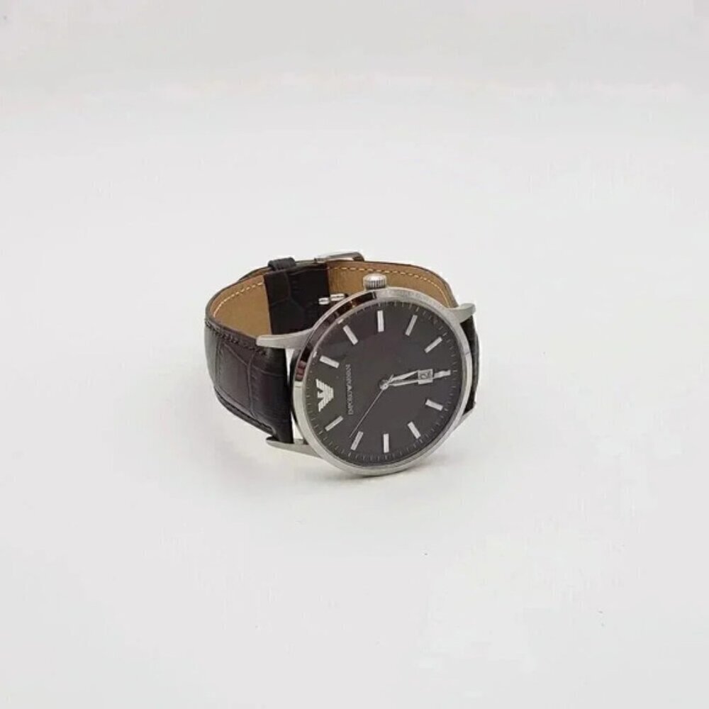 Emporio Armani Men's Leather Watch
